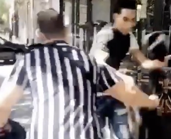 Un voleur poursuivi par la police se fait plaquer au sol par un passant (Paris)