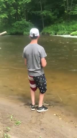 Régis à la pêche