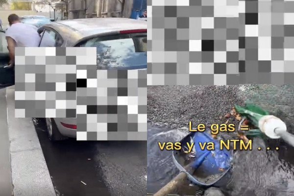 Un éboueur reprend un homme qui a jeté son mégot par terre et se fait insulter (Paris)