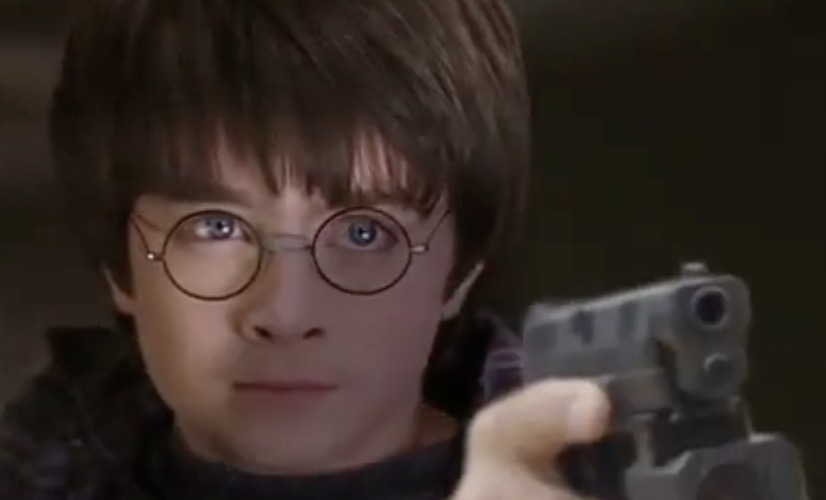 Harry Potter avec des armes
