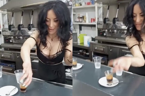 Cette barista italienne tient le café le plus populaire du quartier